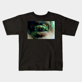 Squinting Fused Eye of the Lampshade Kids T-Shirt